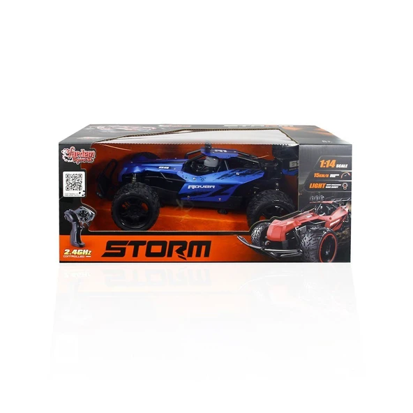 YUMURCAK TOYZ SYR-666-832 Kumandalı Işıklı Şarjlı 2.4G Hızlı Gösteri Araba-Vardem Kız Erkek Çocuk Oyuncak Eğitici ürün görseli 1