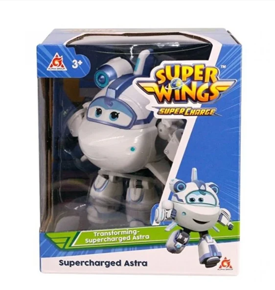 YUMURCAK TOYZ Harika Kanatlar Dönüşen Supercharged Astra Kız Erkek Çocuk Oyuncak Eğitici Oyuncaklar ürün görseli 1