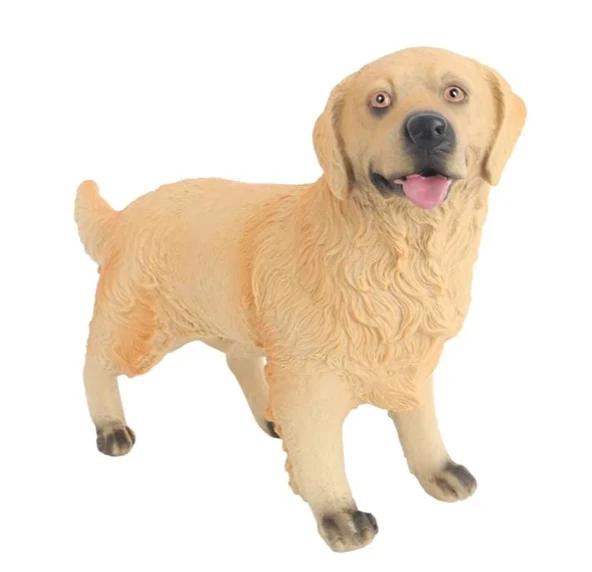 YUMURCAK TOYZ Model Köpek Ten Rengi Golden Retriever Kız Erkek Çocuk Oyuncak Eğitici Oyuncaklar ürün görseli 1