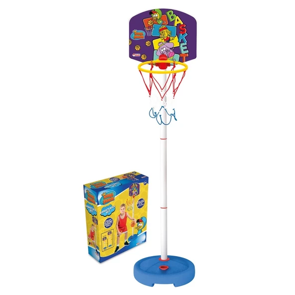 YUMURCAK TOYZ Kral Şakir Küçük Ayaklı Basketbol Set Kız Erkek Çocuk Oyuncak Eğitici Oyuncaklar ürün görseli 1