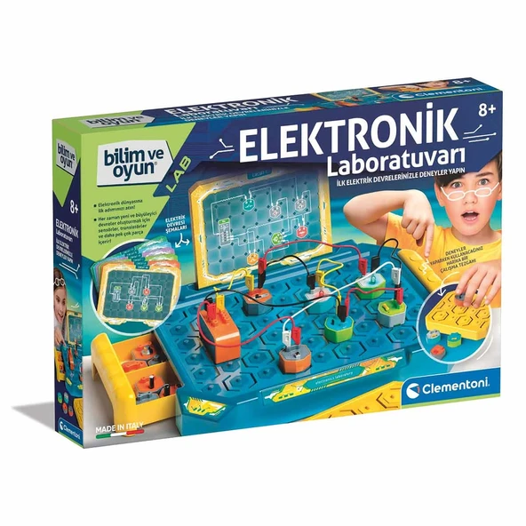 YUMURCAK TOYZ Bilim ve Oyun Elektronik Laboratuvarı Kız Erkek Çocuk Oyuncak Eğitici Oyuncaklar ürün görseli 1