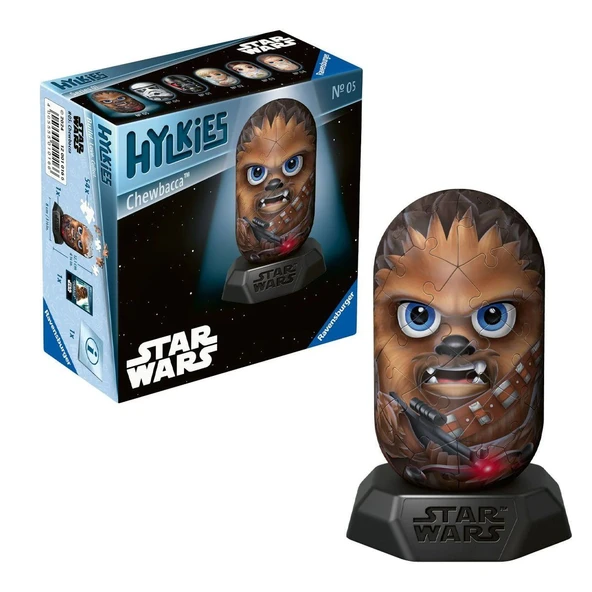 YUMURCAK TOYZ 010166 Hylkies Star Wars - Chewbacca 54 parça Puzzle - No:05 - Ravensburger Kız Erkek Çocuk Oyuncak ürün görseli 1