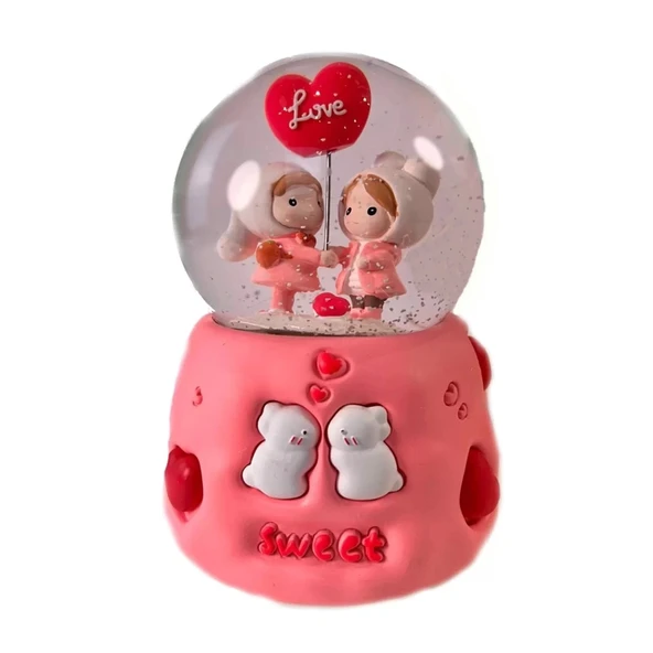 YUMURCAK TOYZ Kar Küresi Love LLM-HDY0172 Kız Erkek Çocuk Oyuncak Eğitici Oyuncaklar ürün görseli 1