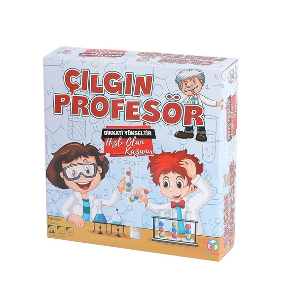 YUMURCAK TOYZ HED 231 Çılgın Profesör Kız Erkek Çocuk Oyuncak Eğitici Oyuncaklar ürün görseli 1
