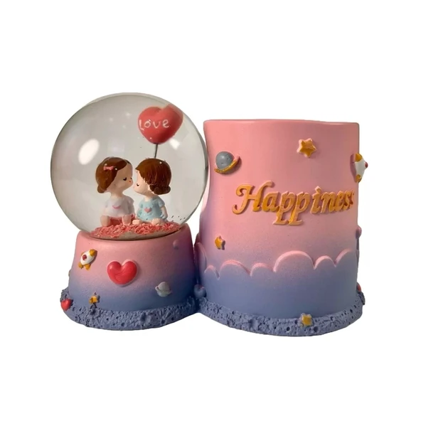 YUMURCAK TOYZ Kar Küresi Kalemlik LLM-HDY0124 Kız Erkek Çocuk Oyuncak Eğitici Oyuncaklar ürün görseli 1
