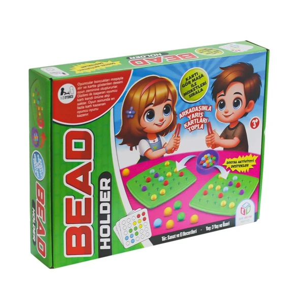 YUMURCAK TOYZ HED 704 Bead Holder Boncuk Tutucu Oyunu -Hobi Oyuncak Kız Erkek Çocuk Oyuncak Eğitici Oyuncaklar ürün görseli 1