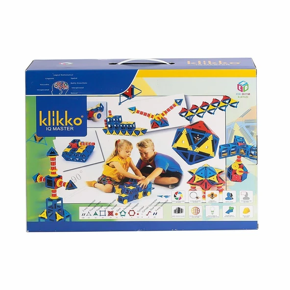 YUMURCAK TOYZ HED 350 Klikko Yapı Seti 350 Parça Kız Erkek Çocuk Oyuncak Eğitici Oyuncaklar ürün görseli 1