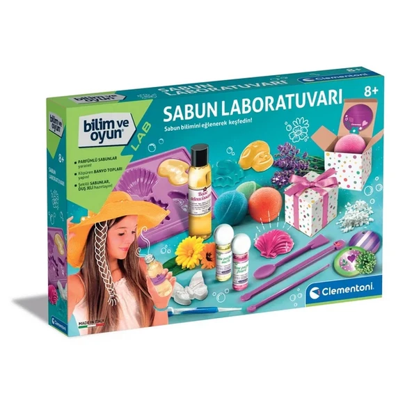 YUMURCAK TOYZ Bilim ve Oyun Sabun Labaratuvarı Kız Erkek Çocuk Oyuncak Eğitici Oyuncaklar ürün görseli 1