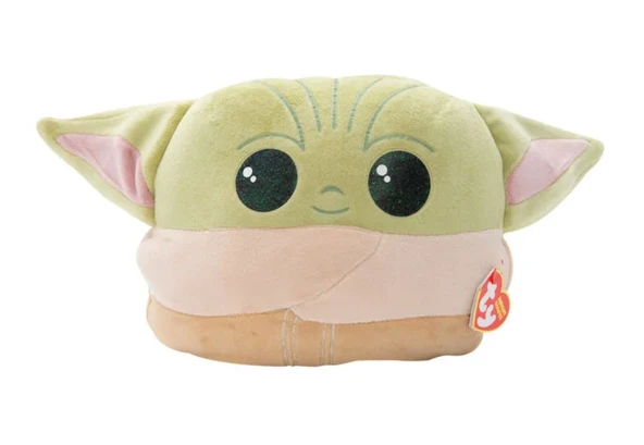 YUMURCAK TOYZ Ty Squishy Beanies Yastık Star Wars Jedi Grogu 24cm Kız Erkek Çocuk Oyuncak Eğitici Oyuncaklar ürün görseli 1