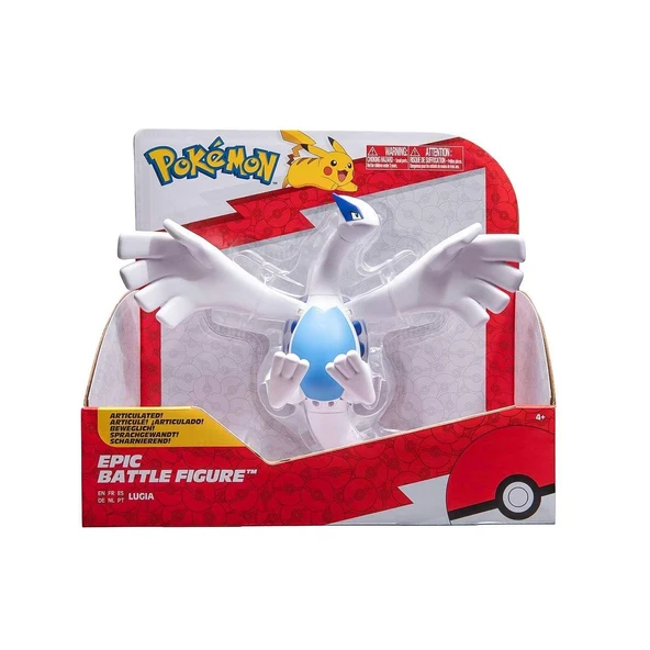 YUMURCAK TOYZ POK PKW0183 Pokemon Epic Battle Eklemli Lugia Figür Kız Erkek Çocuk Oyuncak Eğitici Oyuncaklar ürün görseli 1