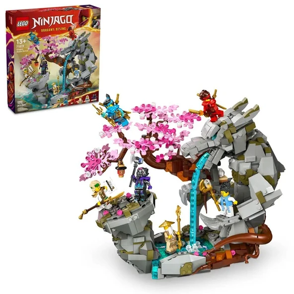 YUMURCAK TOYZ 71819 Lego Ninjago Ejderha Taşı Tapınağı 1212 parça +13 yaş Kız Erkek Çocuk Oyuncak Eğitici Oyuncakl ürün görseli 1