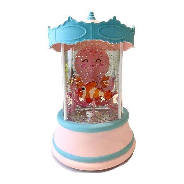 YUMURCAK TOYZ Kar Küresi Plastik Atlı Karınca LLM-HDY0387 Kız Erkek Çocuk Oyuncak Eğitici Oyuncaklar ürün görseli 1