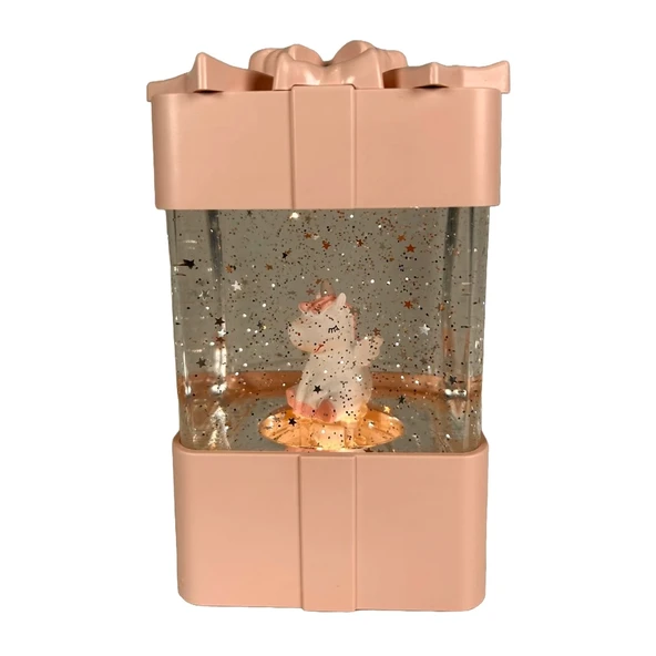 YUMURCAK TOYZ Plastik Kare Kar Küresi LLM-HDY0377 Kız Erkek Çocuk Oyuncak Eğitici Oyuncaklar ürün görseli 1