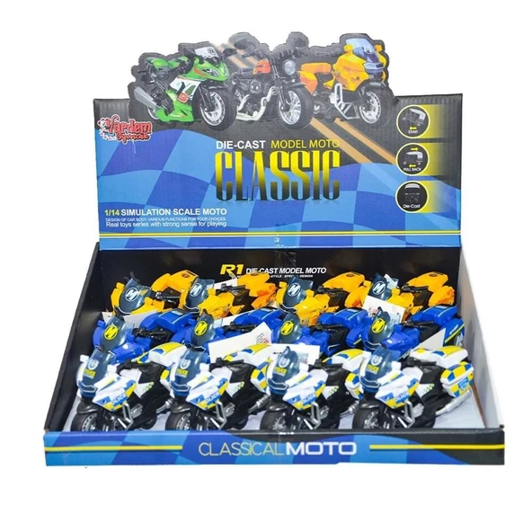 YUMURCAK TOYZ MY66-M2117 ÇEKBIRAK 1:14 DİE CAST CLASİC -VRD Kız Erkek Çocuk Oyuncak Eğitici Oyuncaklar ürün görseli 1