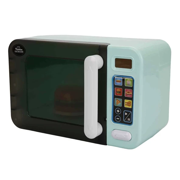 YUMURCAK TOYZ Little Chef Sesli ve Işıklı Mikrodalga Fırın Kız Erkek Çocuk Oyuncak Eğitici Oyuncaklar ürün görseli 1