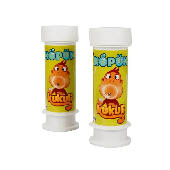 YUMURCAK TOYZ Kukuli 2'li Köpük Baloncuk S00002502 Kız Erkek Çocuk Oyuncak Eğitici Oyuncaklar ürün görseli 1