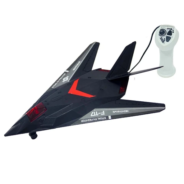 YUMURCAK TOYZ Air Forces Sesli ve Işıklı Stealth Fighter Jet Kız Erkek Çocuk Oyuncak Eğitici Oyuncaklar ürün görseli 1