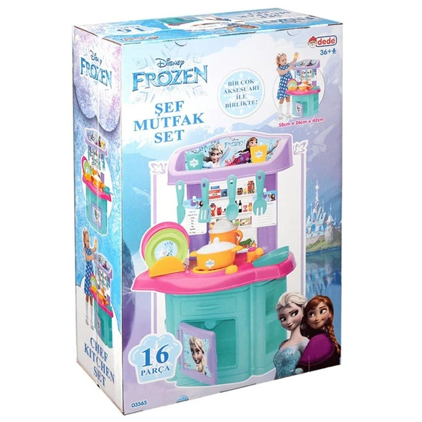 YUMURCAK TOYZ Dede Frozen Şefin Mutfağı Kız Erkek Çocuk Oyuncak Eğitici Oyuncaklar ürün görseli 1