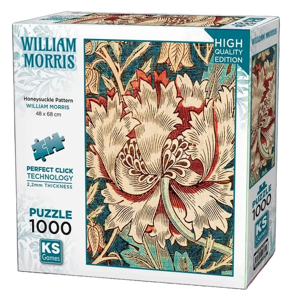 YUMURCAK TOYZ KS Games Morris: Honeysuckle Puzzle 1000 Parça 20761 Kız Erkek Çocuk Oyuncak Eğitici Oyuncaklar ürün görseli 1