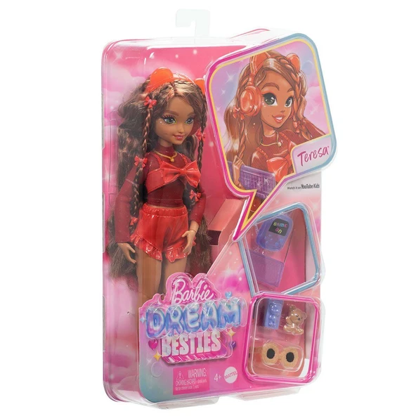 YUMURCAK TOYZ HYC23 Barbie Dream Besties Ana Karakter Bebekler Teresa Kız Erkek Çocuk Oyuncak Eğitici Oyuncaklar ürün görseli 1