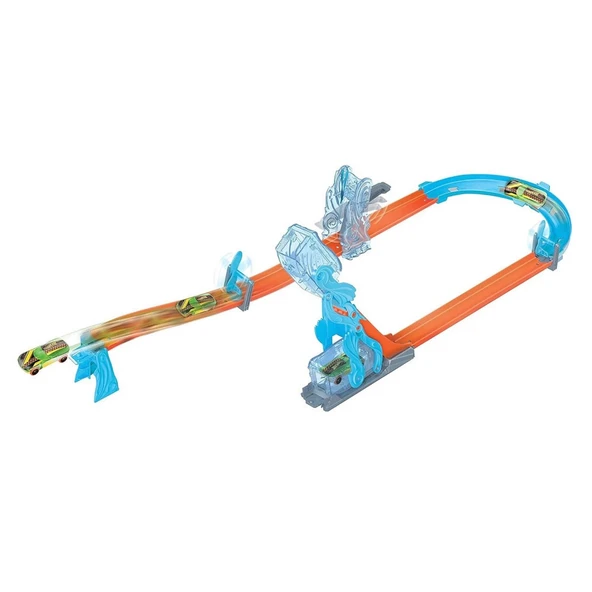 YUMURCAK TOYZ Hot Wheels Track Builder Rüzgar Temalı Akrobasi Seti HNJ67 Kız Erkek Çocuk Oyuncak Eğitici Oyuncakla ürün görseli 1