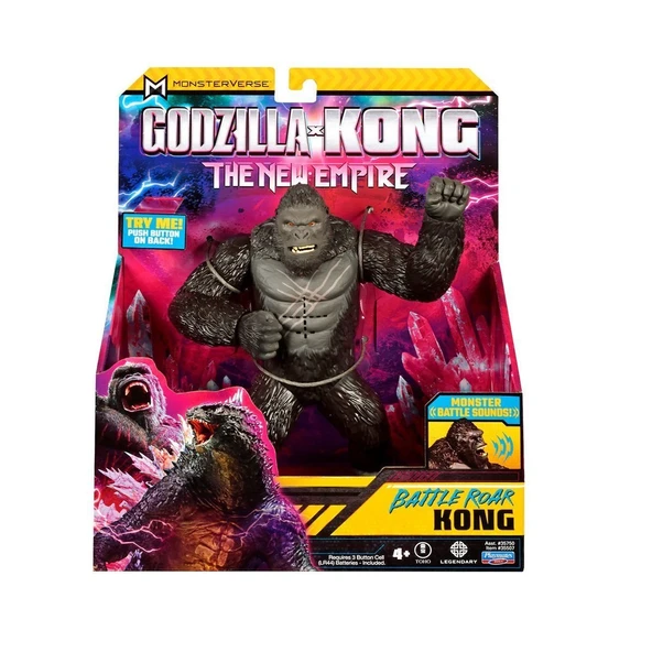 YUMURCAK TOYZ MN305000 Godzilla vs. Kong Delüks Aksiyon Figürü 18cm 35750 Kız Erkek Çocuk Oyuncak Eğitici Oyuncakl ürün görseli 1
