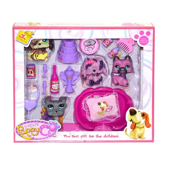 YUMURCAK TOYZ CL2105ABC Puppy Club Köpekçik Oyun Seti Kız Erkek Çocuk Oyuncak Eğitici Oyuncaklar ürün görseli 1