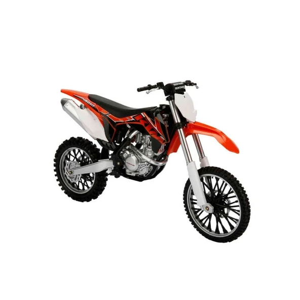 YUMURCAK TOYZ 49453 1:6 KTM 450 SX-F Model Motosiklet Kız Erkek Çocuk Oyuncak Eğitici Oyuncaklar ürün görseli 1