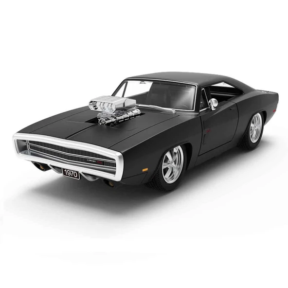YUMURCAK TOYZ 1:16 1970 Dodge Charger R/T Sesli ve Işıklı Uzaktan Kumandalı Araba Kız Erkek Çocuk Oyuncak Eğitici ürün görseli 1