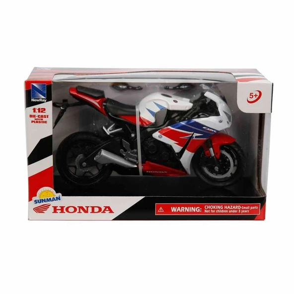 YUMURCAK TOYZ 57793 1:12 Honda CBR 1000RR Model Motor -Sunman Kız Erkek Çocuk Oyuncak Eğitici Oyuncaklar ürün görseli 1