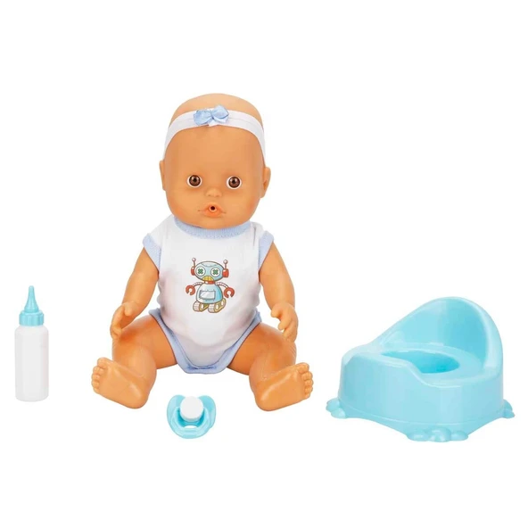 YUMURCAK TOYZ Boubou Sesli Altını Islatan Bebek Seti 30cm - S00003451 Kız Erkek Çocuk Oyuncak Eğitici Oyuncaklar ürün görseli 1
