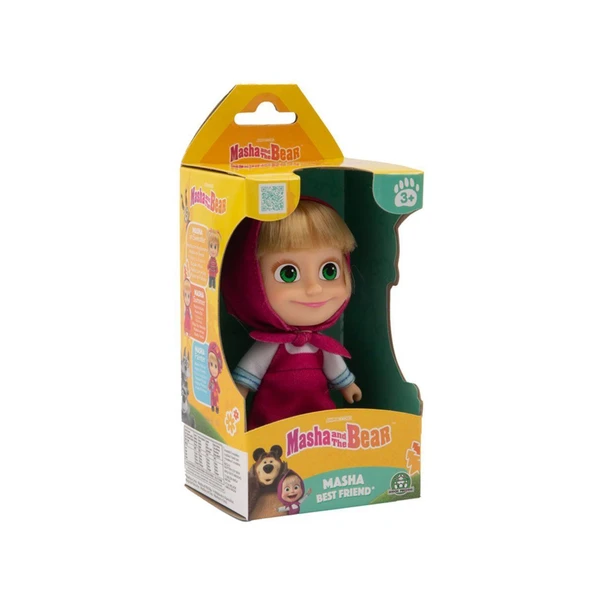 YUMURCAK TOYZ MHA26000 Maşa ve Koca 12cm Masha Bebek Kız Erkek Çocuk Oyuncak Eğitici Oyuncaklar ürün görseli 1