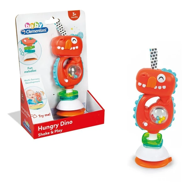 YUMURCAK TOYZ 17330 Baby Clementoni İnteraktif Dinozor Oyuncak / +6 ay Kız Erkek Çocuk Oyuncak Eğitici Oyuncaklar ürün görseli 1