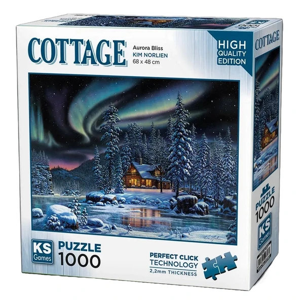 YUMURCAK TOYZ KS Games Aurora Bliss Puzzle 1000 Parça 20797 Kız Erkek Çocuk Oyuncak Eğitici Oyuncaklar ürün görseli 1