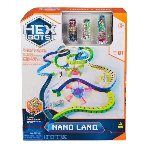 YUMURCAK TOYZ HexBots Nanoland Başlangıç Oyun Seti Kız Erkek Çocuk Oyuncak Eğitici Oyuncaklar ürün görseli 1