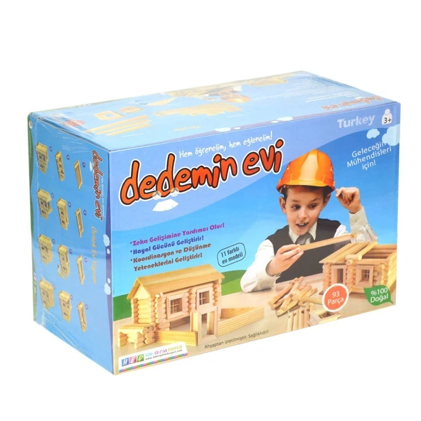 YUMURCAK TOYZ HED 005 Hobi Zeka, Dedemin Evi Kız Erkek Çocuk Oyuncak Eğitici Oyuncaklar ürün görseli 1