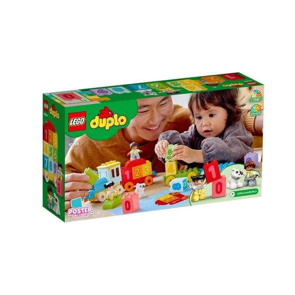 YUMURCAK TOYZ 10954 LEGO® Duplo® İlk Sayı Treni - Saymayı Öğren 23 parça +1.5 yaş Kız Erkek Çocuk Oyuncak Eğitici ürün görseli 1