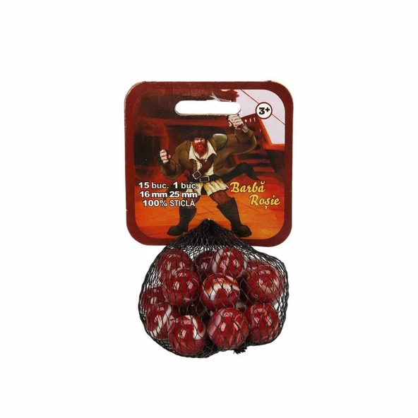 YUMURCAK TOYZ 3007 Kızıl Sakal Kırmızı Misket Kız Erkek Çocuk Oyuncak Eğitici Oyuncaklar ürün görseli 1