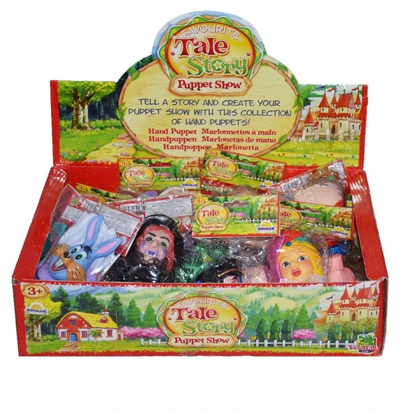 YUMURCAK TOYZ 07193 SUN-YCK Kukla El Masal Kahramanları -1adet stokta olan gönderilir Kız Erkek Çocuk Oyuncak Eğit ürün görseli 1