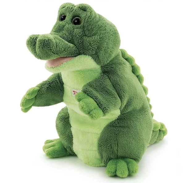 YUMURCAK TOYZ Trudi El Kuklası Peluş Timsah 25cm Kız Erkek Çocuk Oyuncak Eğitici Oyuncaklar ürün görseli 1