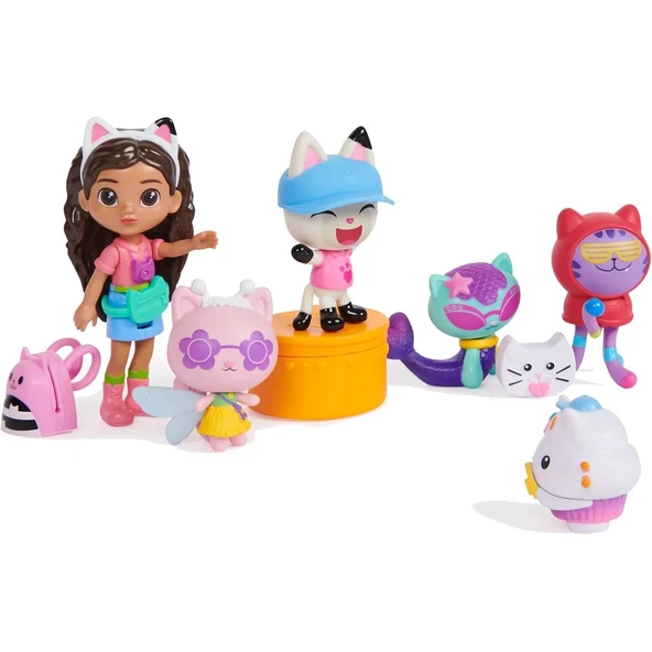 YUMURCAK TOYZ Gabby's Doll House Seyahat Figür Seti Kız Erkek Çocuk Oyuncak Eğitici Oyuncaklar ürün görseli 1