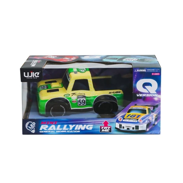 YUMURCAK TOYZ UJ99-Q24OUJ99 NEON IŞIKLI DENEMELİ IK FULL FONKS RALLY Kız Erkek Çocuk Oyuncak Eğitici Oyuncaklar ürün görseli 1