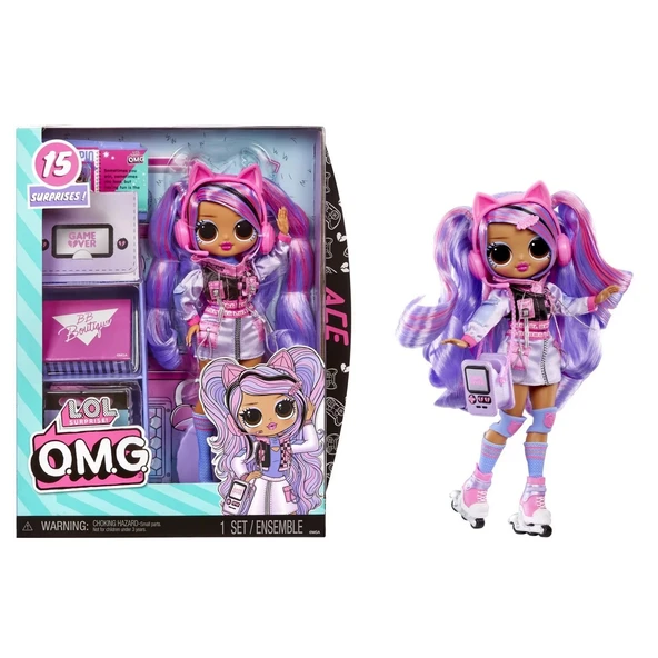 YUMURCAK TOYZ L.O.L OMG Ace Kız Erkek Çocuk Oyuncak Eğitici Oyuncaklar ürün görseli 1