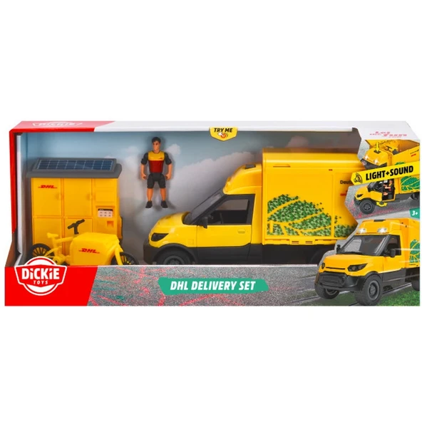 YUMURCAK TOYZ Dickie DHL Kargo Teslimat Seti Kız Erkek Çocuk Oyuncak Eğitici Oyuncaklar ürün görseli 1