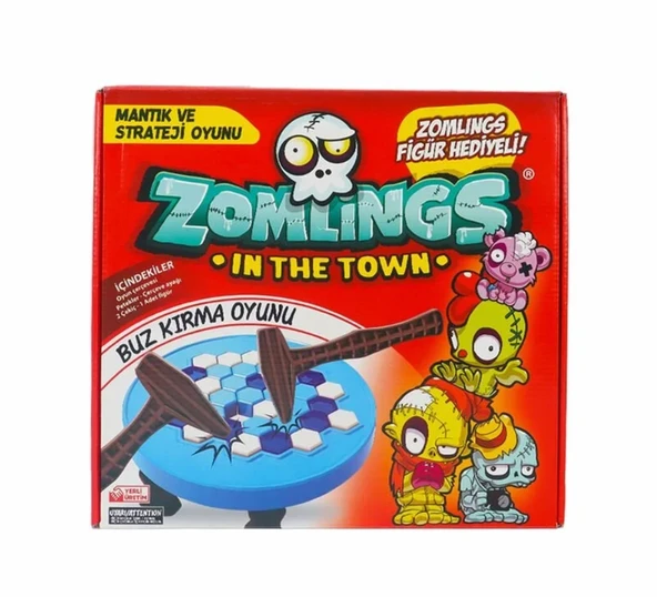 YUMURCAK TOYZ Zomlings Buz Kırma Mantık ve Strateji Oyunu Kız Erkek Çocuk Oyuncak Eğitici Oyuncaklar ürün görseli 1