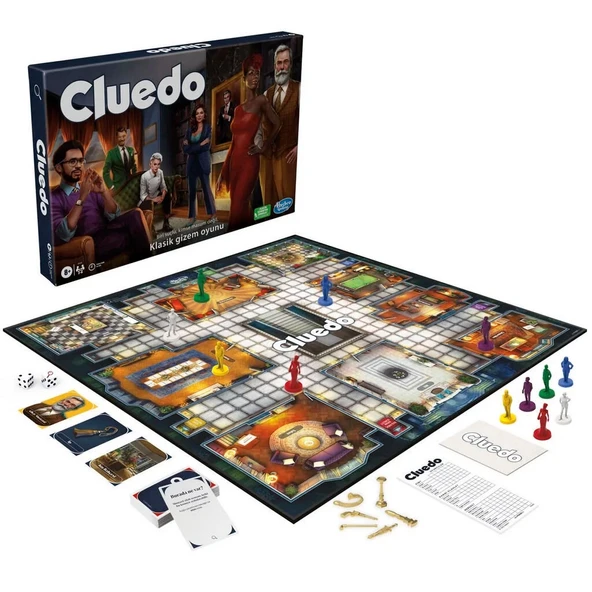 YUMURCAK TOYZ Cluedo Kutu Oyunu Kız Erkek Çocuk Oyuncak Eğitici Oyuncaklar ürün görseli 1