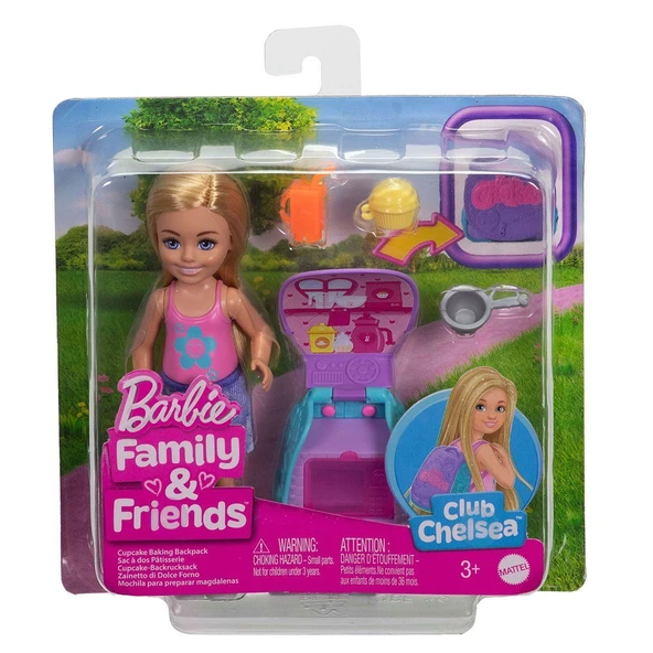 YUMURCAK TOYZ JBF46 Chelsea Sırt Çantası Olabilen Cupcake Oyun Seti Kız Erkek Çocuk Oyuncak Eğitici Oyuncaklar ürün görseli 1