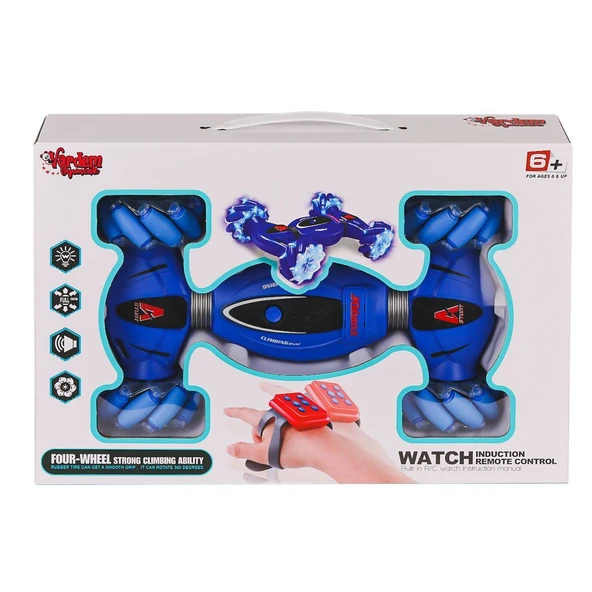 YUMURCAK TOYZ RQ2093 Bilekten Kontrollü Işıklı ve Müzikli 4 Teker Tırmanış Aracı -Vardem Oyuncak Kız Erkek Çocuk O ürün görseli 1