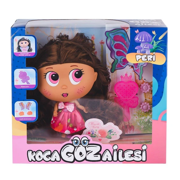 YUMURCAK TOYZ BLD291 Koca Göz Ailesi Peri Kızı -Birliktoys Kız Erkek Çocuk Oyuncak Eğitici Oyuncaklar ürün görseli 1