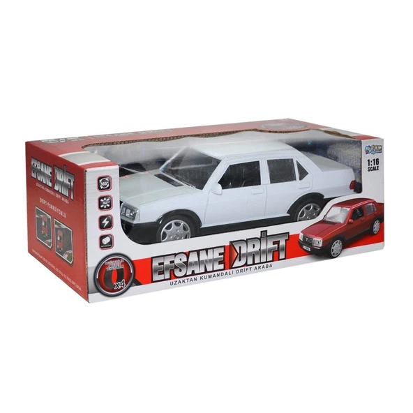 YUMURCAK TOYZ 6616-25A Can, Kumandalı Efsane Drift Araba Kız Erkek Çocuk Oyuncak Eğitici Oyuncaklar ürün görseli 1